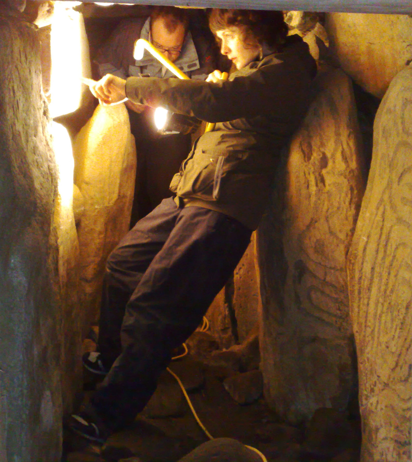 Photo courtesy of Dr Jessica Smyth (UCD), who has been recently awarded a Consolidator Laureate Grant for her project ‘Passage Tomb People: investigating the social drivers of passage tomb construction'