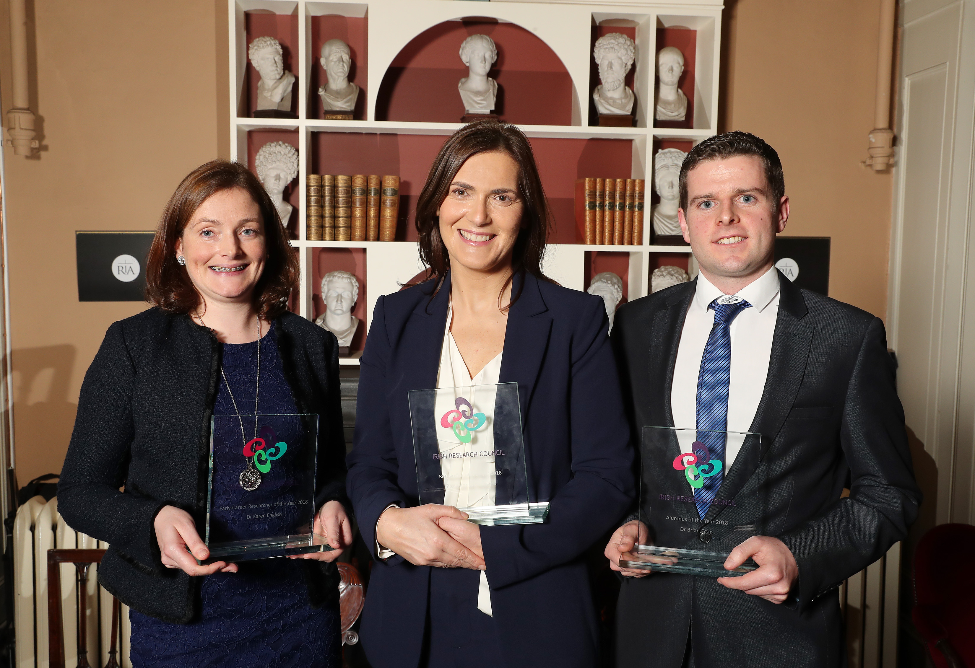 Dr Karen English, Professor Anna Davies and Dr Brian Egan
