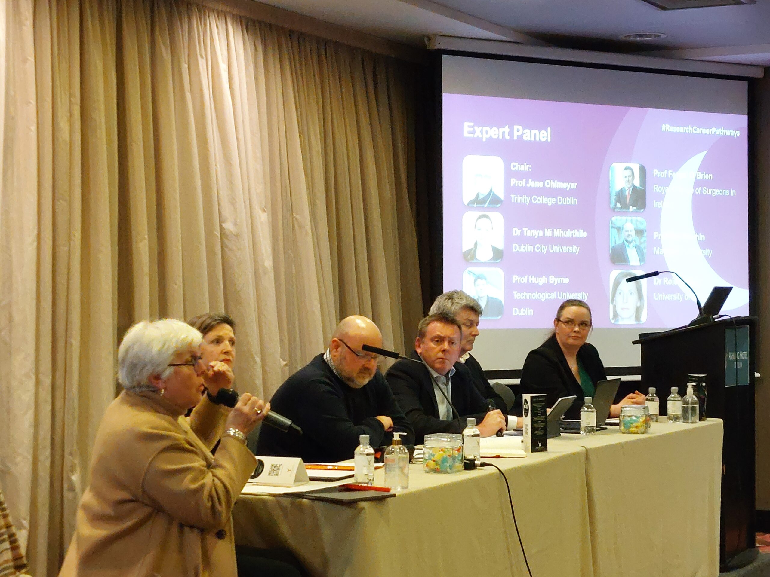 Expert Panel at IRC-IMSCO Career Pathways Event