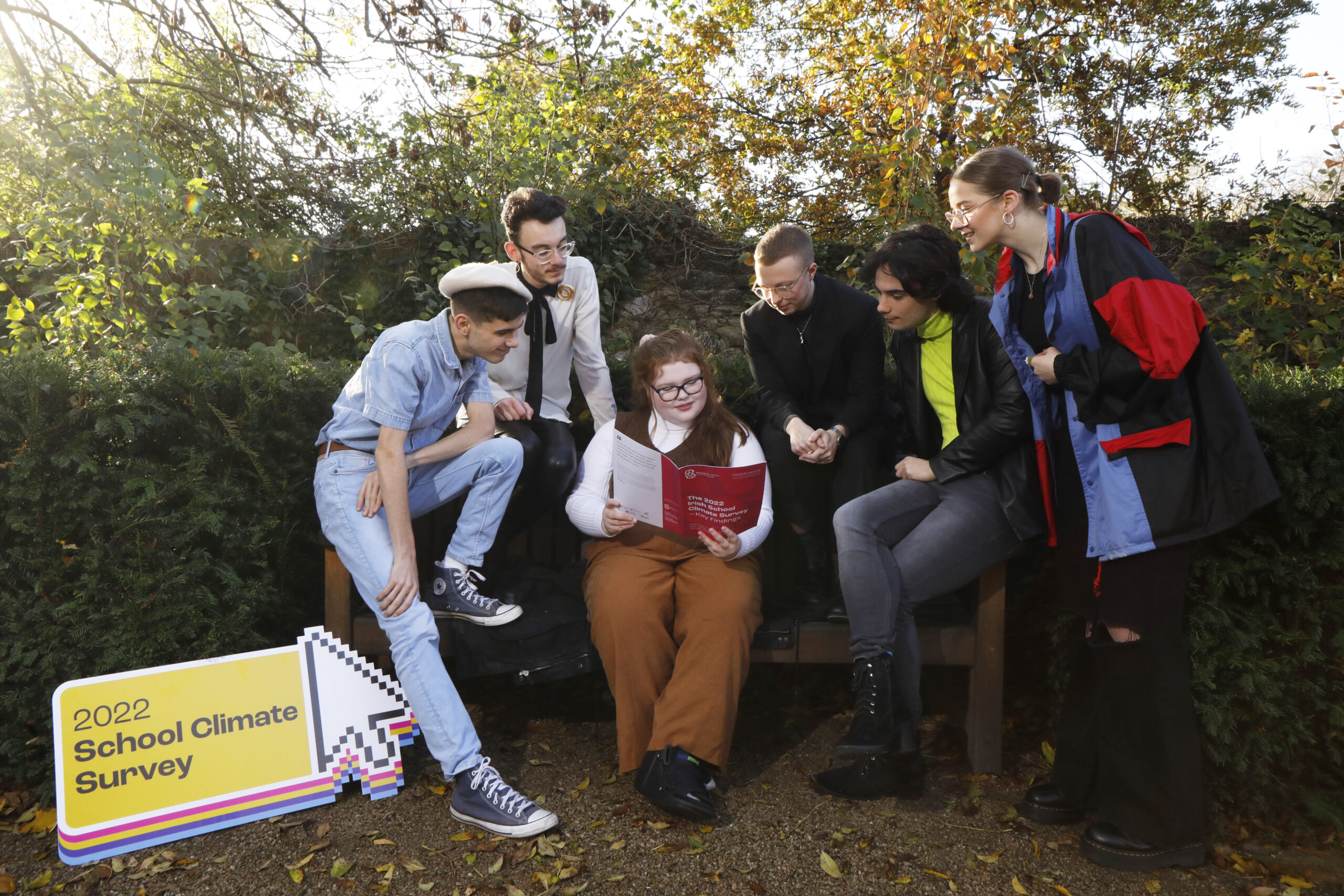 The launch of the 2022 School Climate Survey from Belong To at the Museum of Literature Ireland in Dublin.