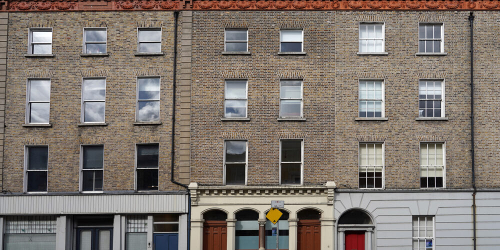 Georgian buildings in Dublin