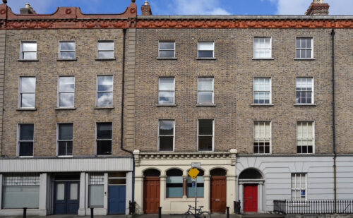 Georgian buildings in Dublin