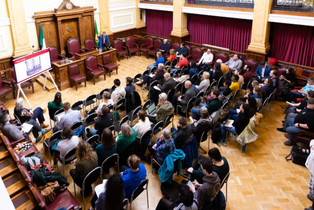 Socio-Cycle event at Cork City Hall