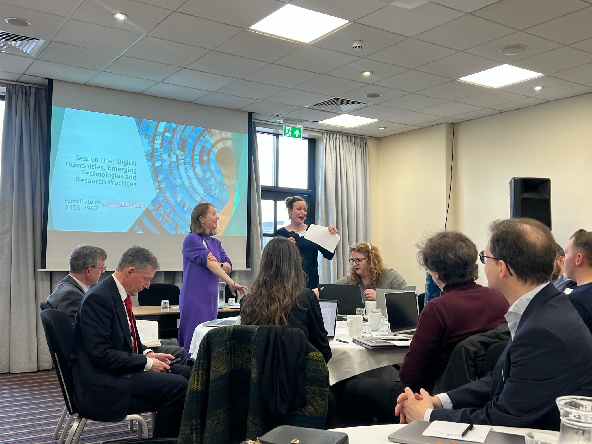 Presenters at the Belfast conference